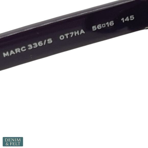 NEW Marc Jacobs Marc 336/S Plum Brown Gradient Cat Eye Sunglasses Designer UV main image 10